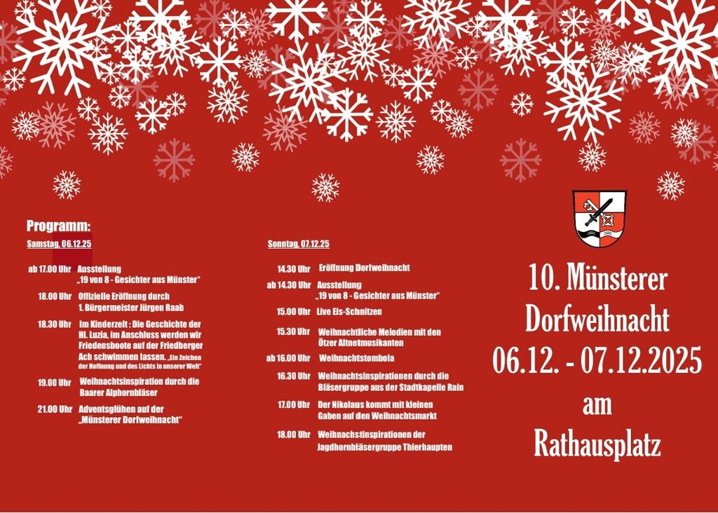 Münsterer Dorfweihnacht 2025