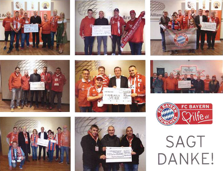 Spendenaktion 2016 - FC Bayern Hilfe e.V.